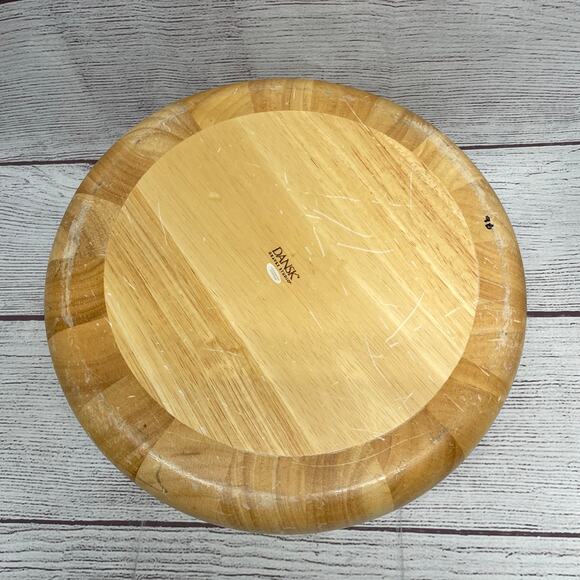 Dansk Graves Studio Wood Slope Salad Bowl - Picture 6 of 11